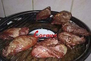 Inima si mici de porc cu Gnochi di Patate.