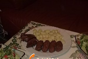 Inima si mici de porc cu Gnochi di Patate.