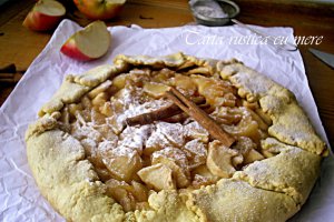 Tarta rustica cu mere