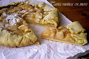 Tarta rustica cu mere