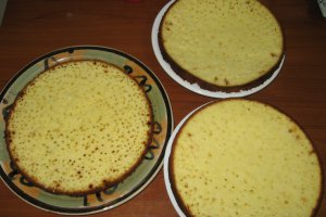 Tort cu ciocolata, rom si stafide