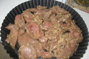 Carnita de vita cu garnitura de orez