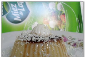 Budinca de vanilie cu Miez de lapte