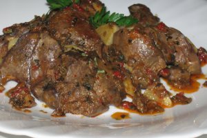 Ficatei de pui aromati