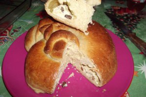 Placinta rulata cu branza dulce
