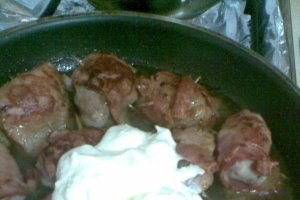 Muschiulet de porc invelit in bacon