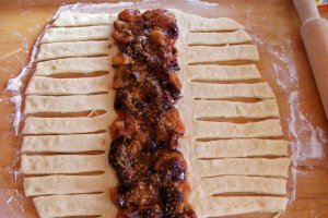 Strudel cu prune