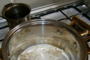 Cheesecake "After eight"