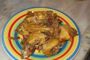 Pui cu curry