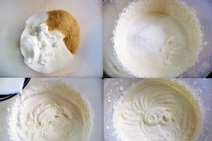 Tarta cu branza si coacaze