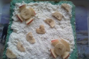 Prajitura cu branza si nuca de cocos