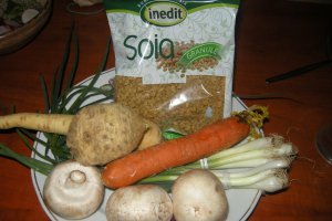 Cosulete umplute cu soia Inedit si legume