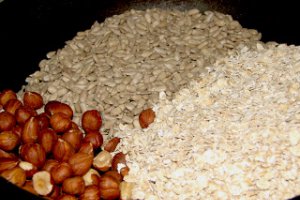 Batoane de cereale cu fructe confiate