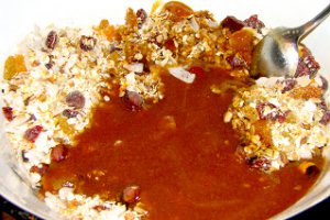Batoane de cereale cu fructe confiate