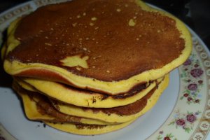 Pancakes cu capsuni