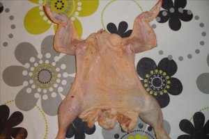 Pui umplut cu clatite