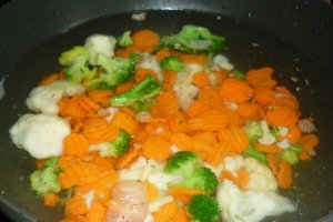 Mix de legume cu sos