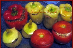 Legume asortate umplute