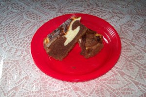 Prajitura marmorata cu ricotta