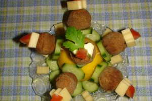 Chiftelute cu peste afumat