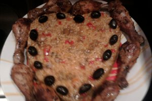 Ciocanele de pui cu orez si legume -INIMIOARA
