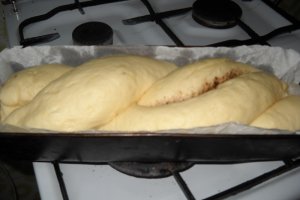 Cozonac cu trei umpluturi