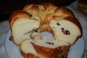 Cozonac cu trei umpluturi