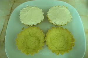 Tarte cu crema de vanilie