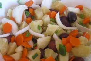 Salata orientala (de post)