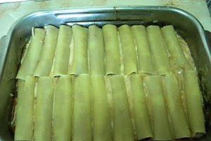 Cannelloni cu carne de vita