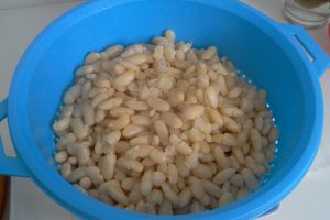 Fasole batuta cu maioneza