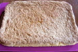 Prajitura cu nuca de cocos si ganache de ciocolata