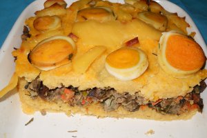 Mamaliguta cu pipote la cuptor