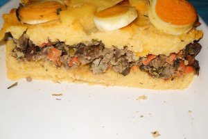 Mamaliguta cu pipote la cuptor