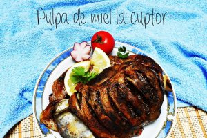 Pulpa de miel la cuptor