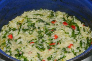 Pilaf cu leurda