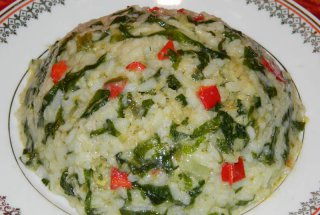 Pilaf cu leurda