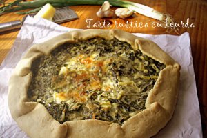 Tarta rustica cu leurda