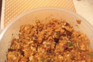 Rulada de biscuiti in foi de napolitana