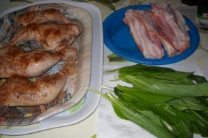 Pulpe cu leurda si bacon