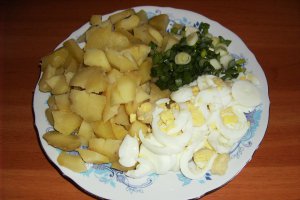 Salata de cartofi cu oua