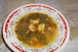 Supa de salata cu tarhon