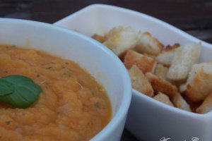 Supa crema de morcovi cu ghimbir