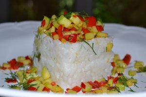 Orez cu legume