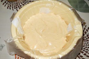 Desert  tort cupola cu vanilie si caramel