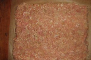 Rulada de carne tocata
