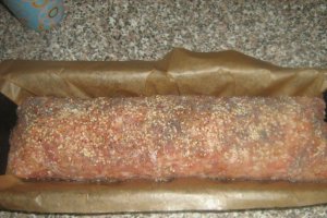 Rulada de carne tocata