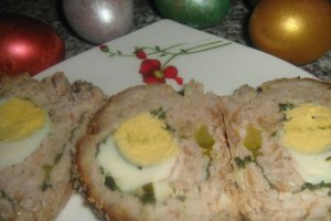 Rulada de carne tocata