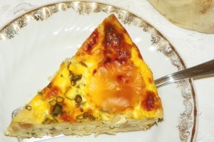 Budinca cu tortellini si 2 feluri de branza