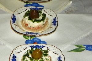 Tartine cu crema de branza cu nuca